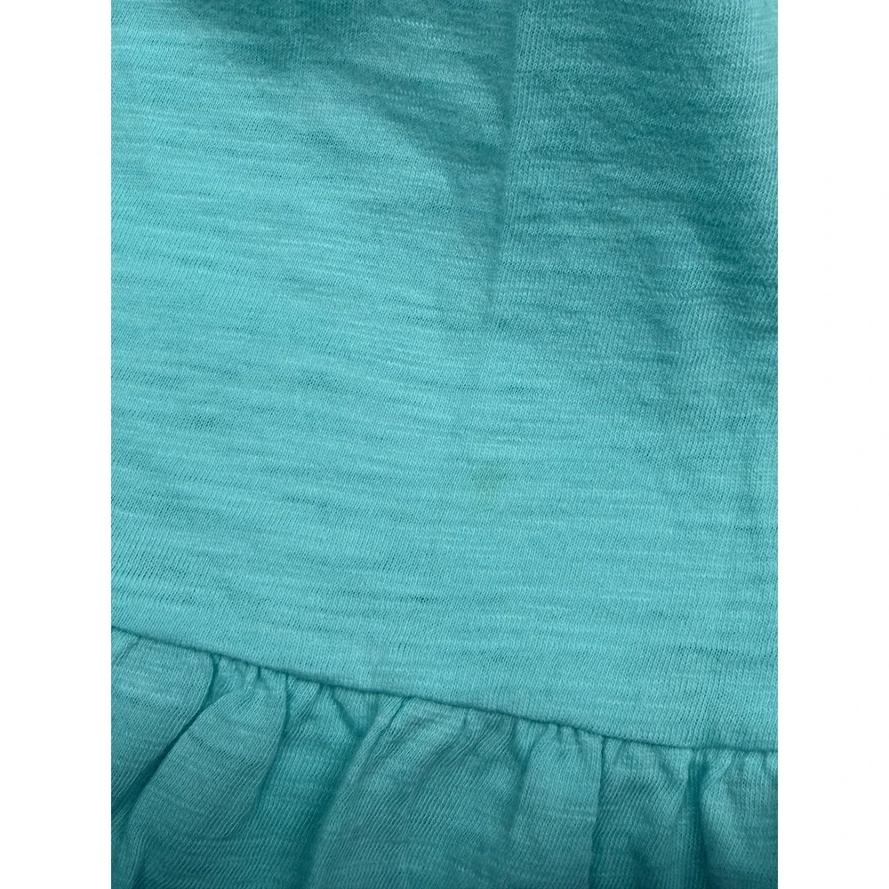 Lilly Pulitzer Dress Women XS Blue Strapless Ruffle Beach Summer Vacation Cotton - Picture 11 of 14
